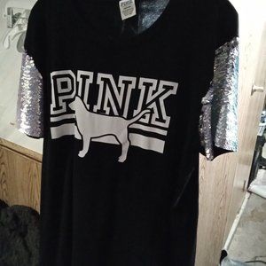 Pink victoria secret shirt